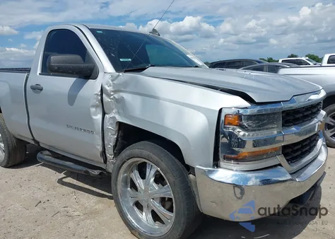 2016 Chevrolet Silverado 1500 Ls из США, поврежденный, VIN 1GCNCNEC0GZ352014